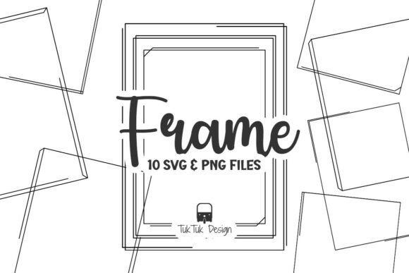 Frame Border Decorative Element for Graphics