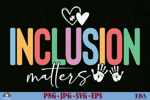Inclusion Matters Autism SPED Teacher Graphics