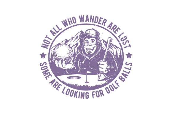 Lost Some Are Looking for Golf Balls Svg Graphics