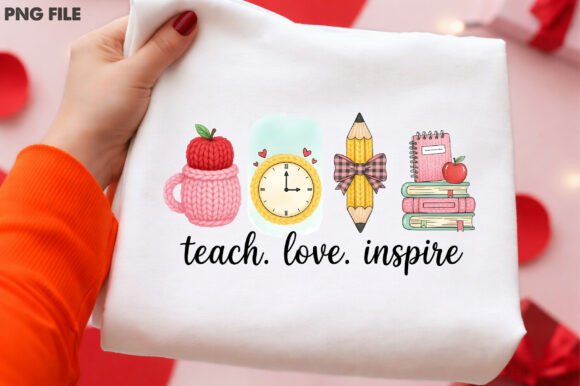 Retro Teacher PNG Graphics