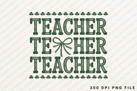 Teacher Irish Shirt PNG, Irish PNG
